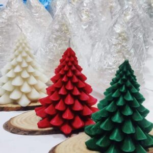 Christmas tree candle