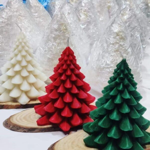 Christmas tree candle